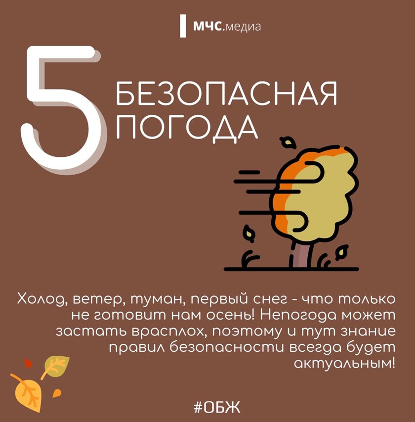 5 осенних сезонных рисков
