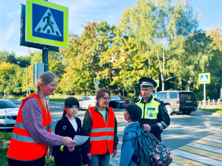 Родительский патруль на страже безопасности юных участников дорожного движения
