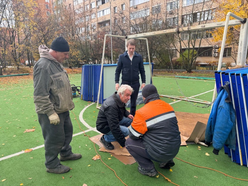 В Красногорске капитально отремонтируют спортивную площадку у дома №31 на ул. Ленина
