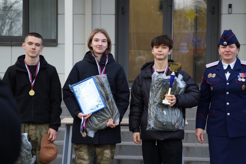 Команда «Красногорские витязи» завоевала первое место в военно-патриотической игре «Служу Отечеству»