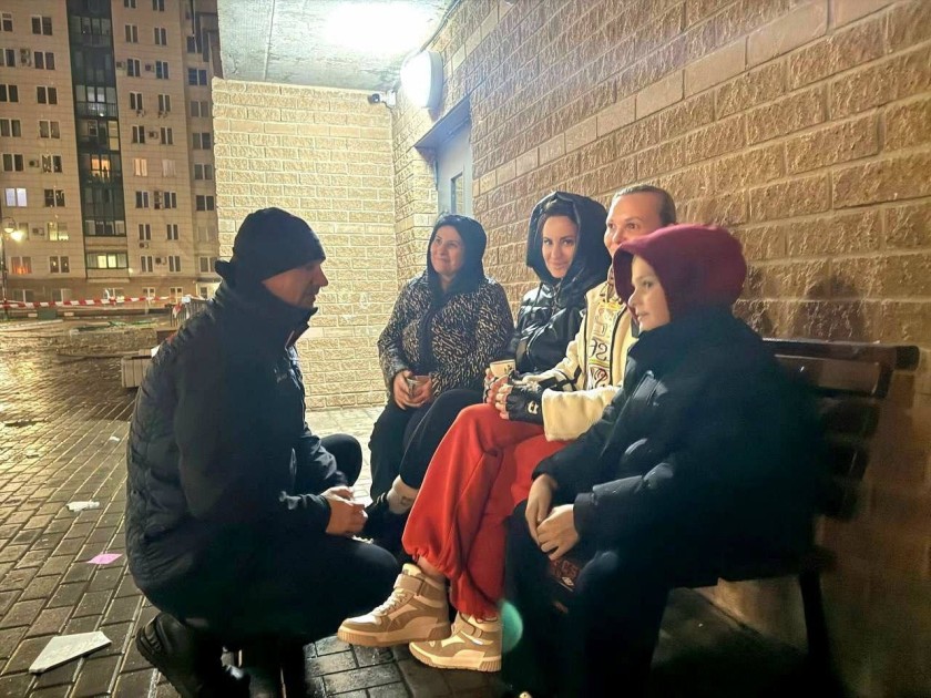 Дмитрий Волков прибыл на место происшествия