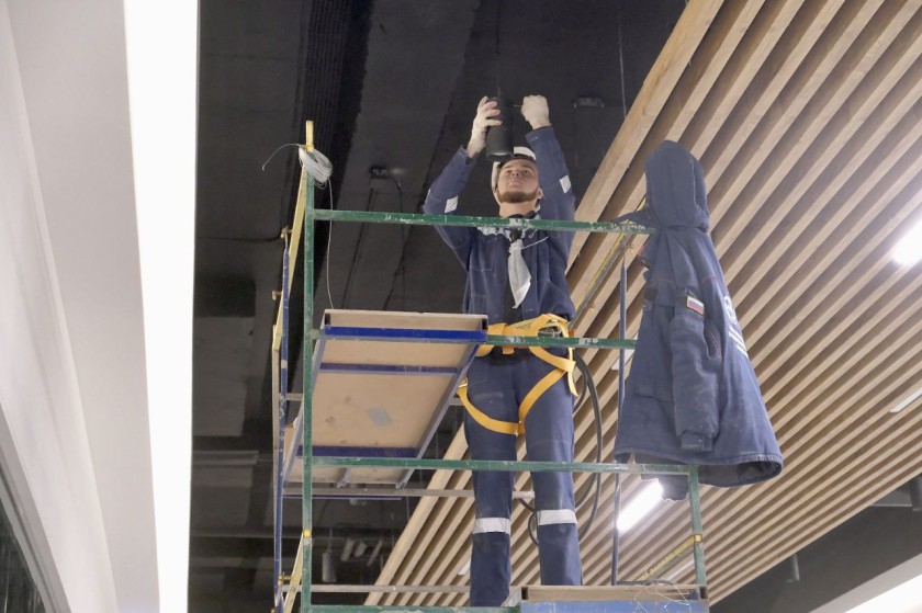 В поселке Путилково продолжается строительство паркинга на 425 мест