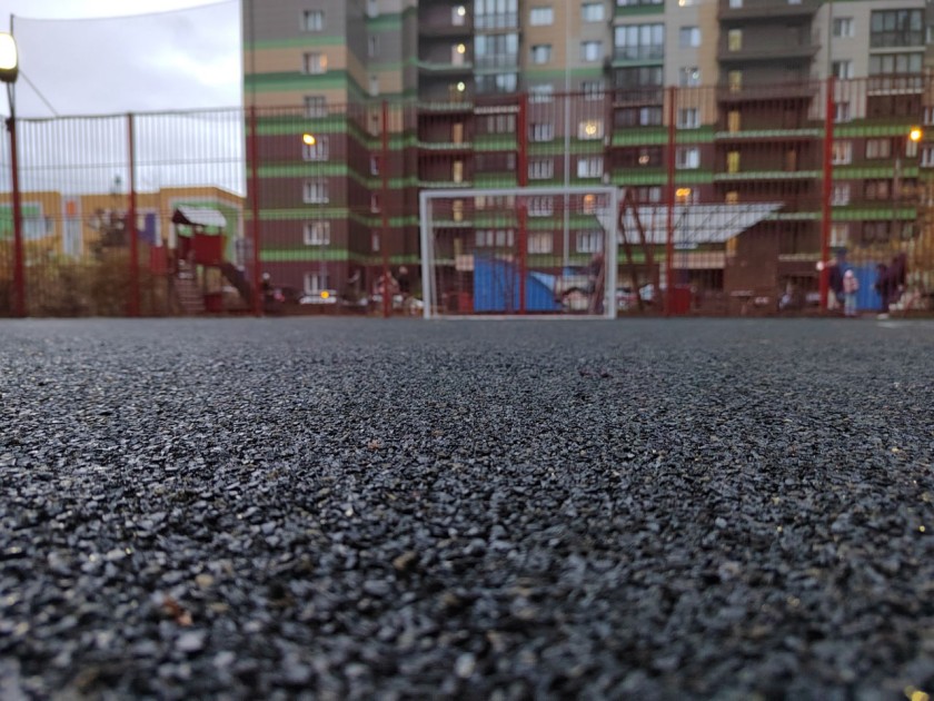 В Путилково открылась обновлённая спортивная площадка