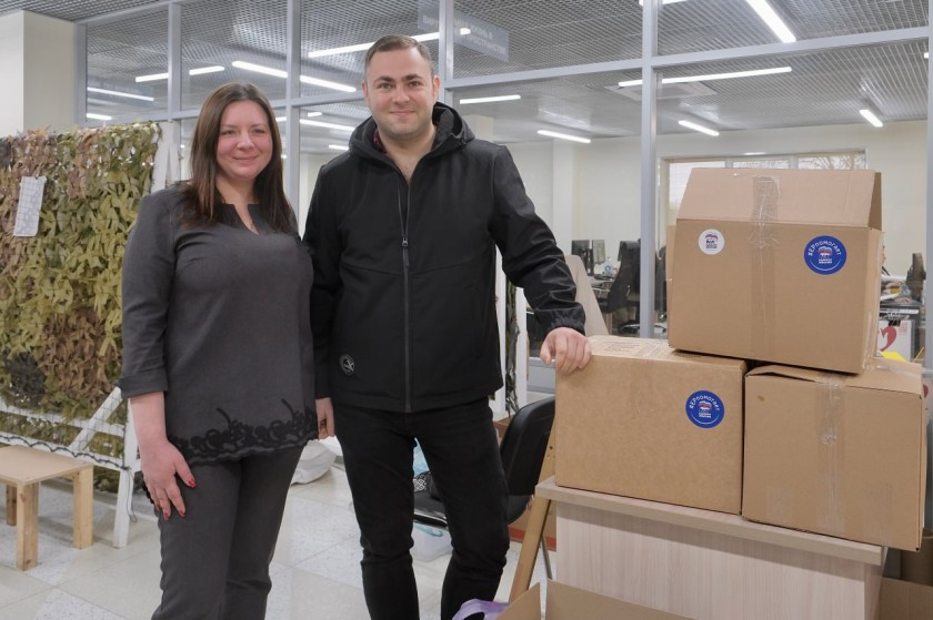 Из Красногорска отправляется очередная партия груза для бойцов СВО