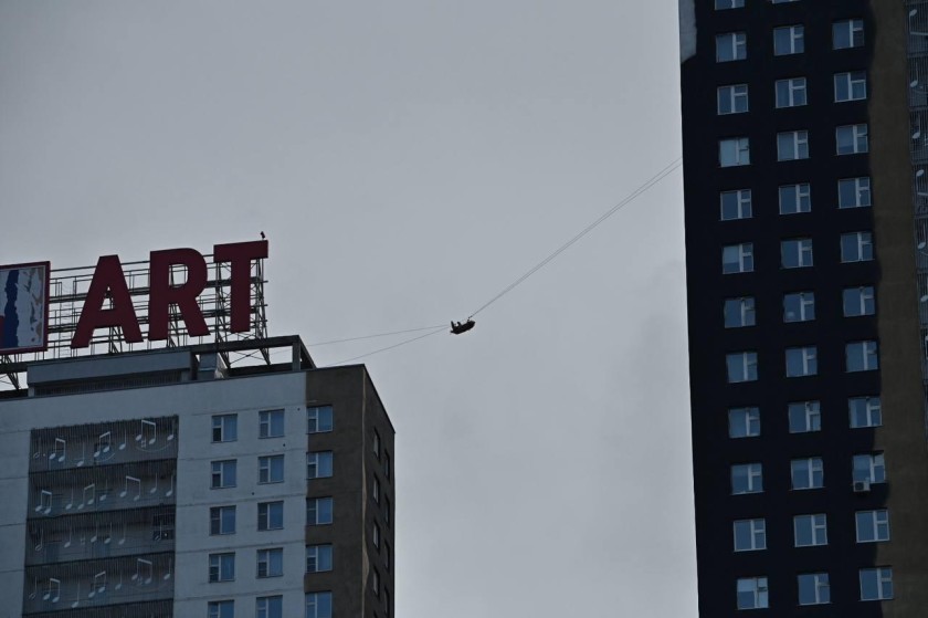 В Красногорске прошли пожарно-тактические учения в высотном здании