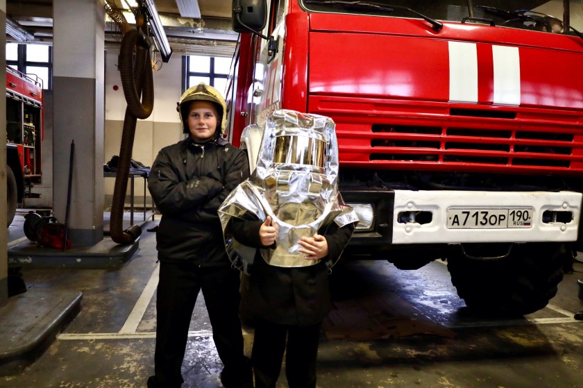 Спасатели открывают двери знаний: встреча с кадетами из Красногорска