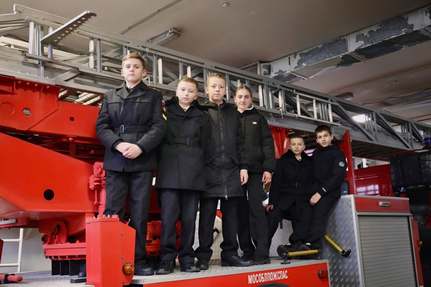 Спасатели открывают двери знаний: встреча с кадетами из Красногорска