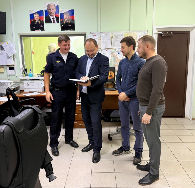 Общественники в Красногорске проверили несение службы сотрудниками Дежурной части полиции