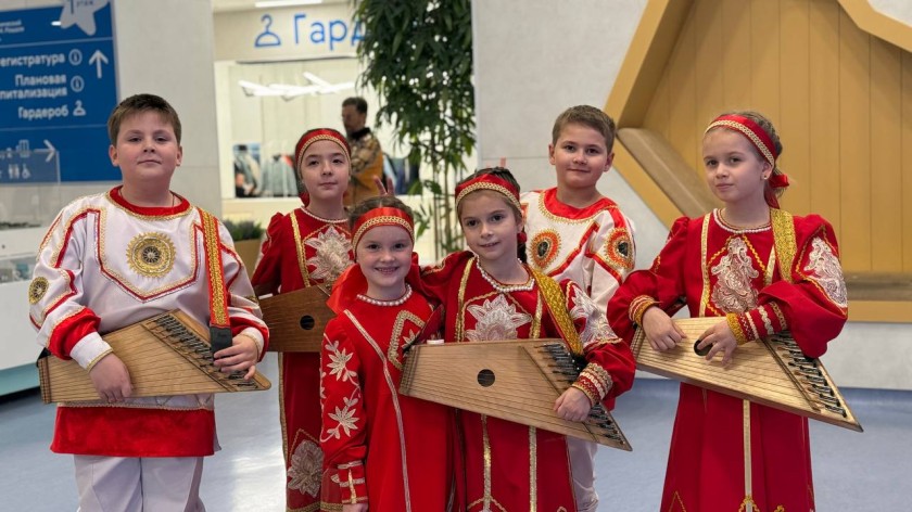 Концерт в Детском клиническом центре им. Л. М. Рошаля