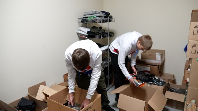 Культурно-досуговый комплекс «Красногорье» организовал акцию по сбору гуманитарной помощи в рамках акции «Красногорск — мы вместе»