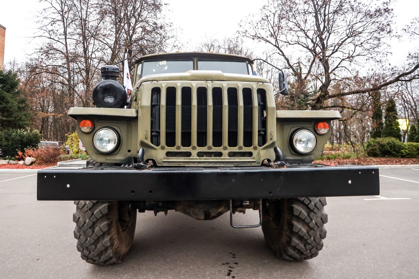 Администрация Красногорска передала автомобиль «УРАЛ» бойцам бригады «Святой князь Александр Невский»