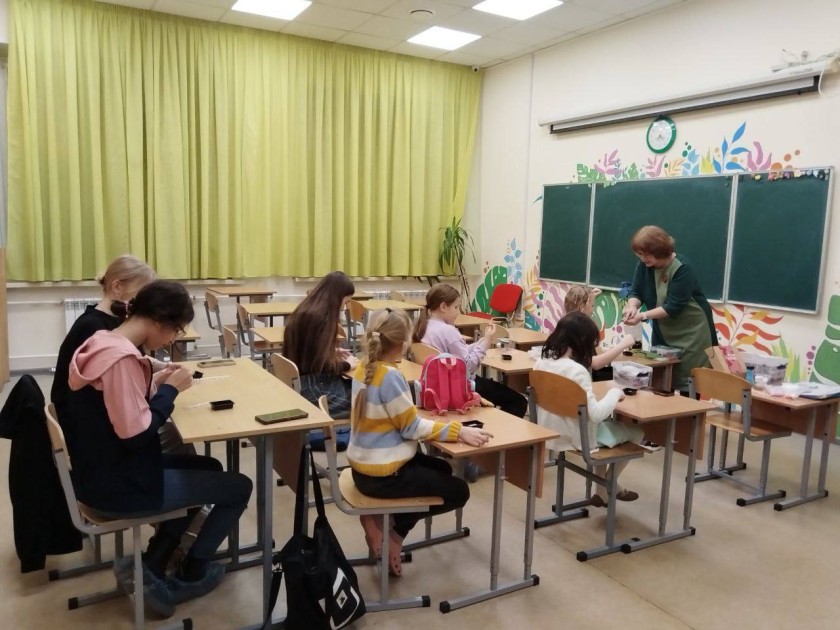 В преддверии Дня матери в культурно-досуговом клубе «Мечта» организовали мастер-класс