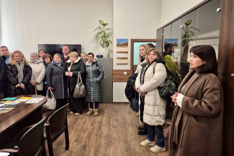 В Красногорске начальник отдела по вопросам миграции провёл рабочую встречу