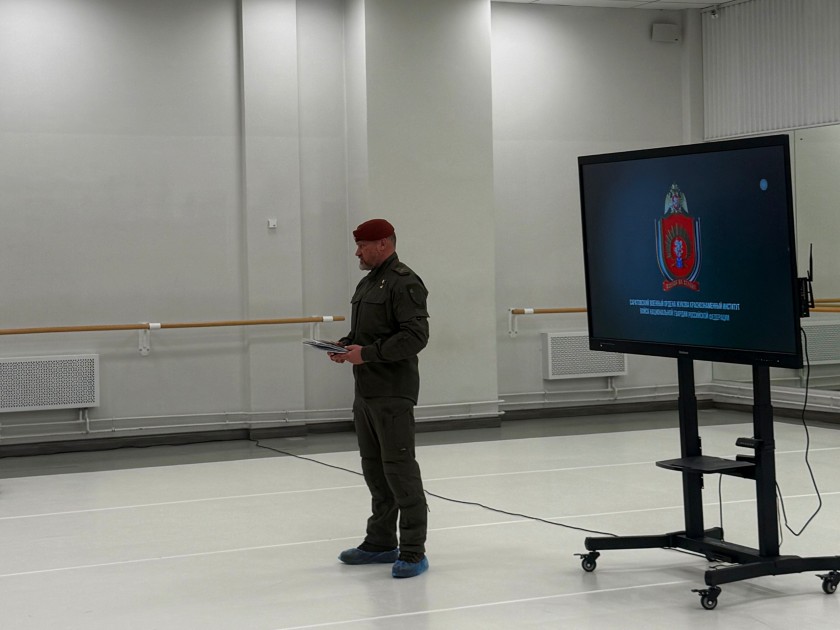 Встреча с Героем России Александром Белоглазовым состоялась в детской хореографической школе «Вдохновение»