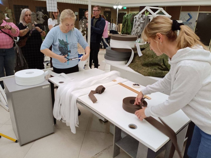 В клубе женщин СВО состоялась встреча с Александрой Родионовой