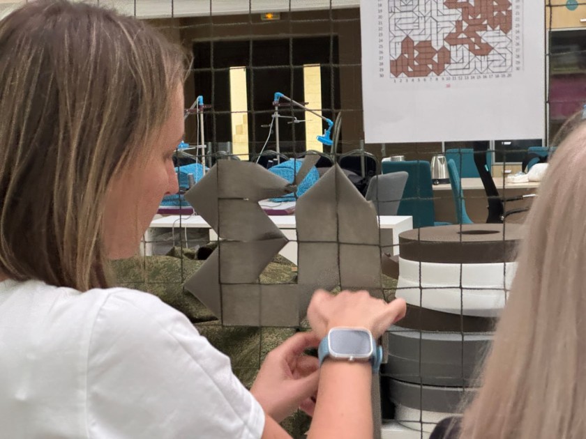 В клубе женщин СВО состоялась встреча с Александрой Родионовой