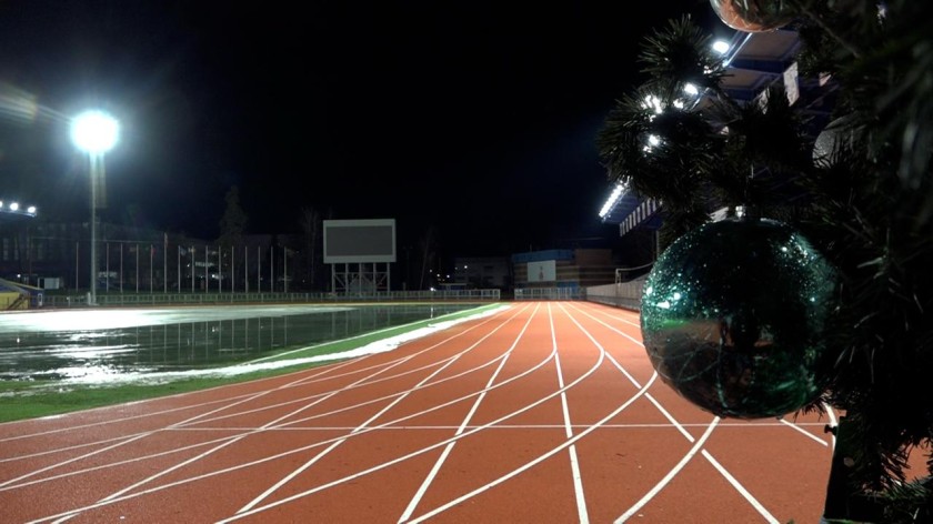 Стадион «Зоркий» готовится к зимнему сезону