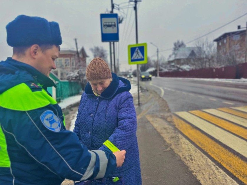 Сотрудники подмосковной госавтоинспекции напомнили пешим участникам дорожного движения о строгом соблюдении ПДД