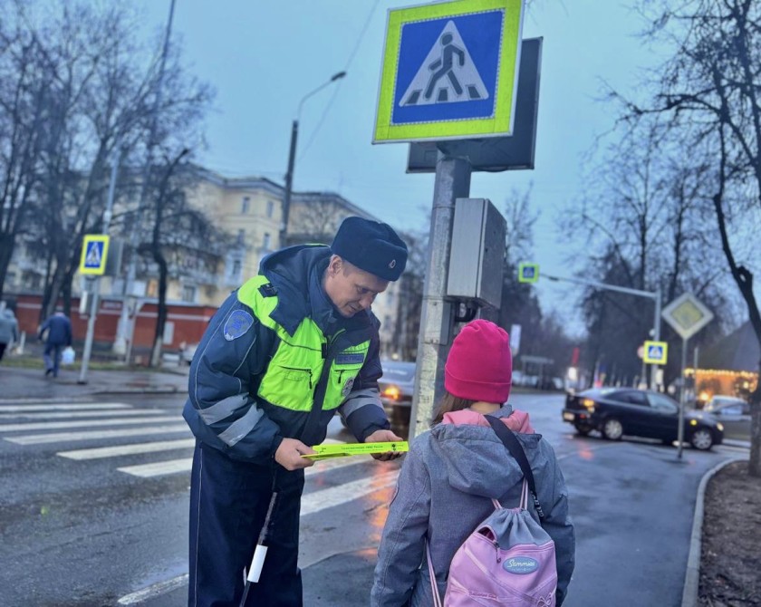 СОТРУДНИКИ ПОДМОСКОВНОЙ ГОСАВТОИНСПЕКЦИИ НАПОМНИЛИ ПЕШИМ УЧАСТНИКАМИ ДОРОЖНОГО ДВИЖЕНИЯ О СТРОГОМ СОБЛЮДЕНИИ ПДД