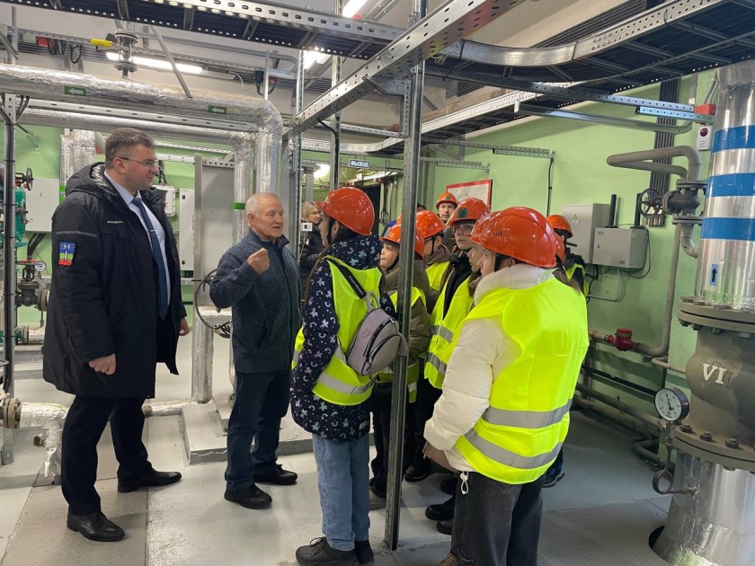 Экскурсия для школьников на Красногорскую теплосеть