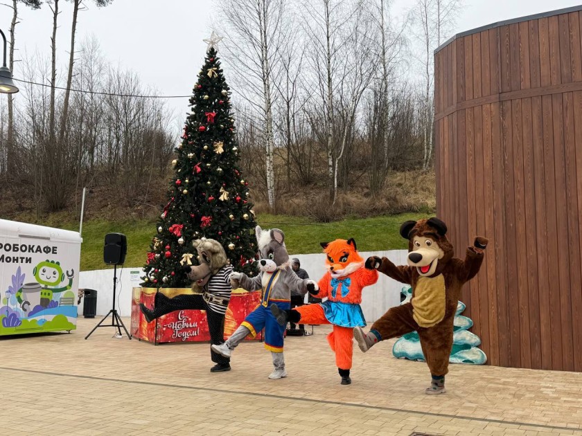 В парке «Набережная реки Синичка» прошла увлекательная анимационная программа для детей