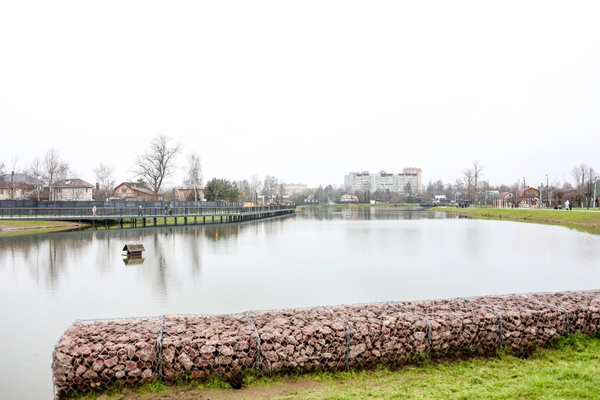 В Нахабино состоялось торжественное открытие обновленной территории озера Торфяного