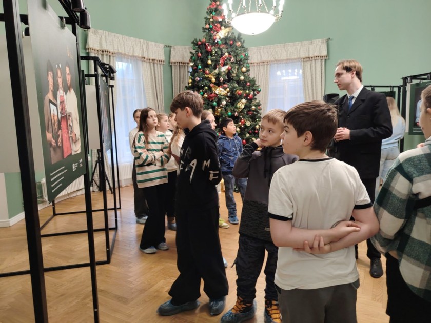 В усадьбе Знаменское-Губайлово состоялась экскурсия для учащихся пятой гимназии