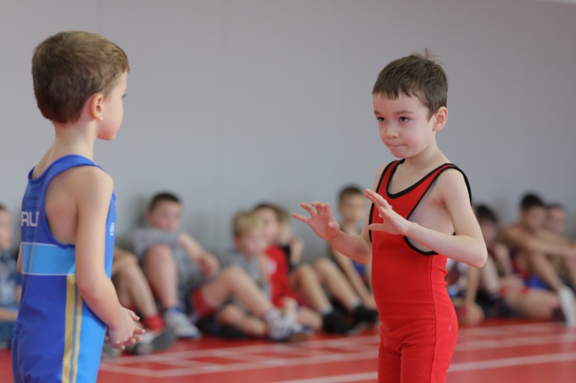 В Красногорске прошла открытая тренировка по греко-римской борьбе, объединившая команды из разных городов Подмосковья