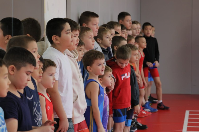 В Красногорске прошла открытая тренировка по греко-римской борьбе, объединившая команды из разных городов Подмосковья