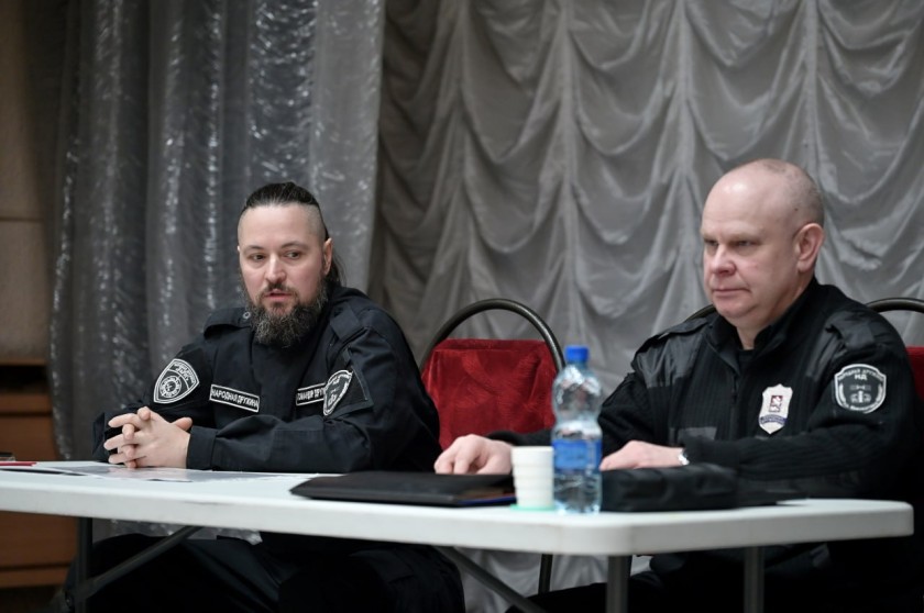 В культурном центре «Красногорье» прошло итоговое заседание народной дружины «Рарог»