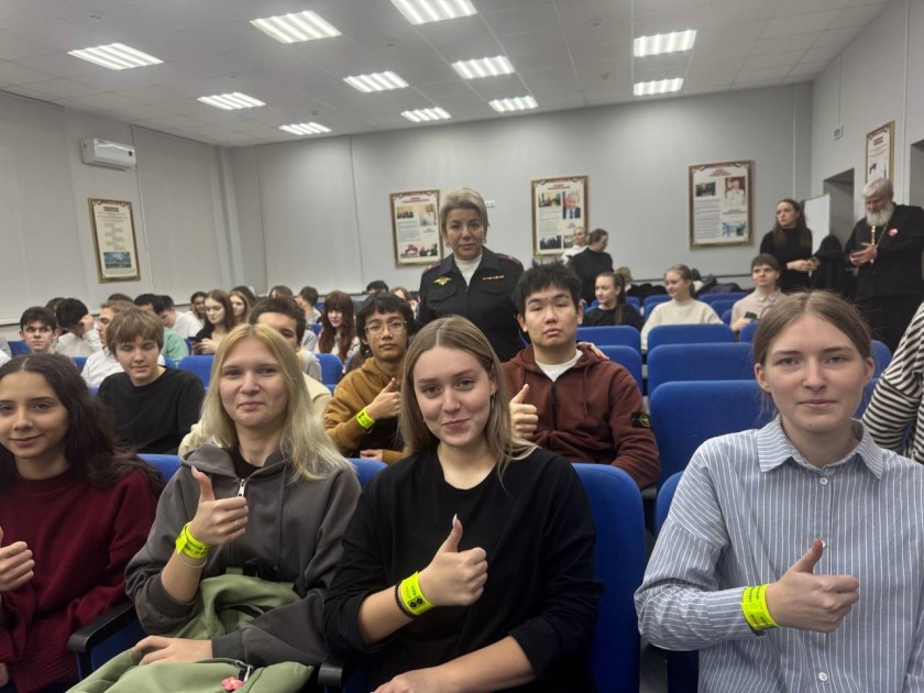 Студенческий десант высадился в Управление МВД России по городскому округу Красногорск