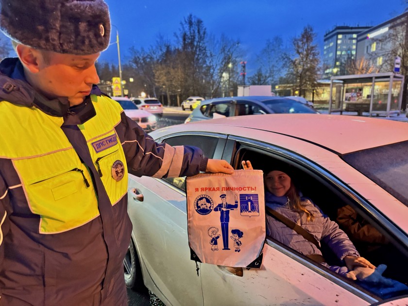 Сотрудники подмосковной госавтоинспекции напомнили водителями транспортных средств о соблюдении административного законодательства в области правил перевозки маленьких пассажиров