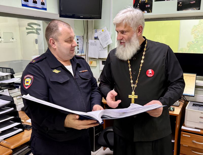 В Красногорске общественник проверил работу Дежурной части Управления полиции