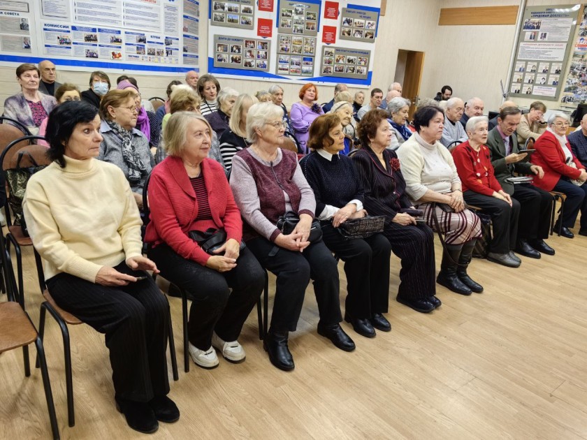 Красногорский Совет ветеранов провёл традиционный пленум, где были подведены итоги прошедшего года