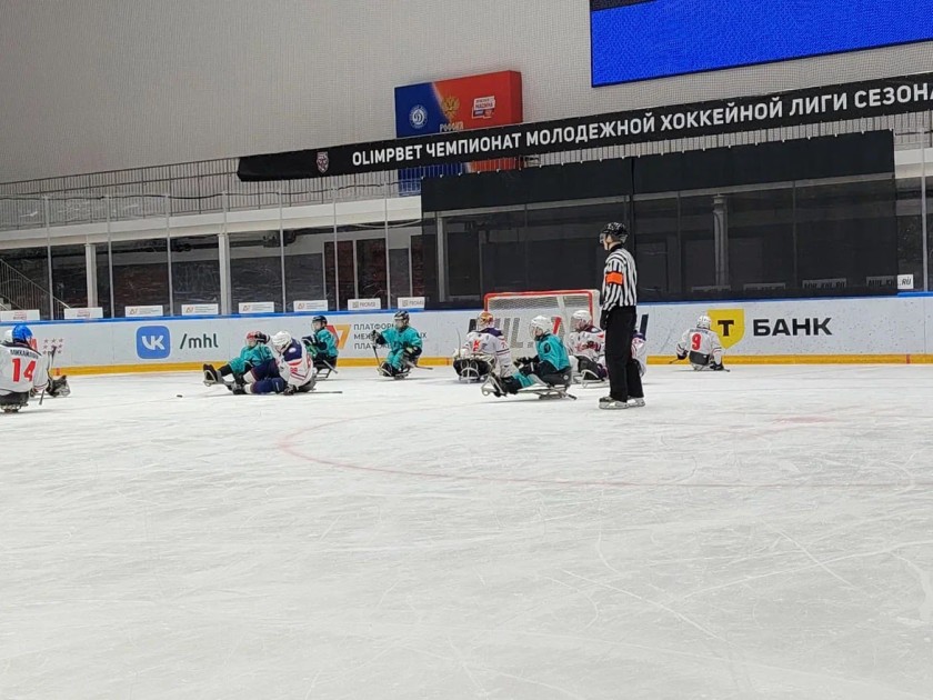В Красногорске состоялся турнир на Кубок Главы городского округа по адаптивному хоккею