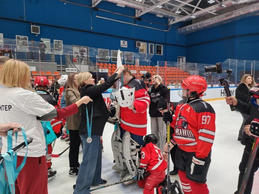 В Красногорске состоялся турнир на Кубок Главы городского округа по адаптивному хоккею