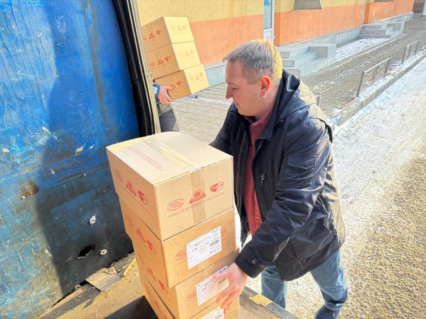 Из Красногорска отправили очередной гуманитарный груз в зону СВО