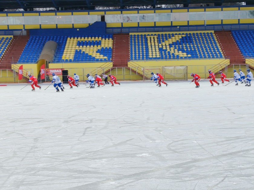 Новогодний спортивный праздник прошел на стадионе «Зоркий»