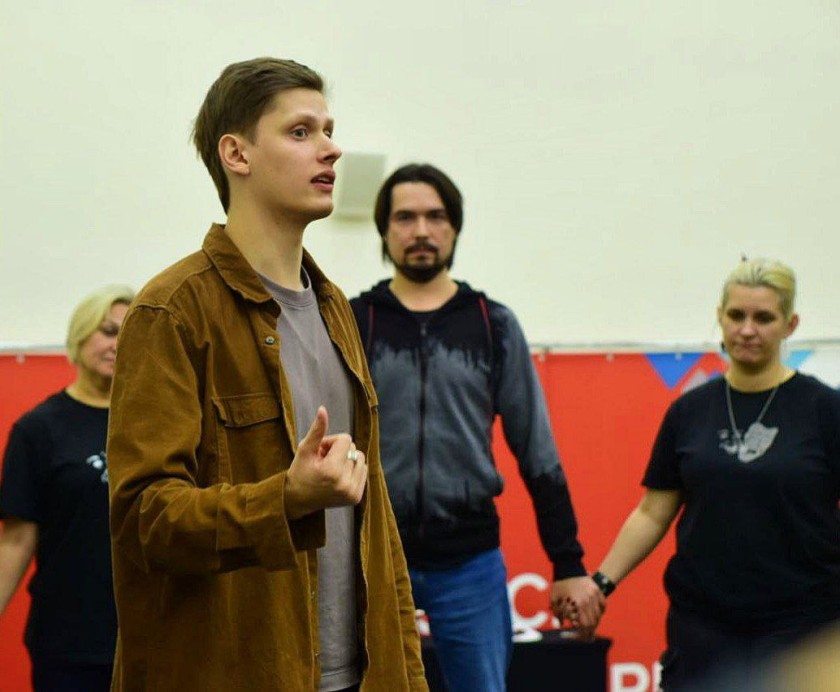 Мастер-класс по актерскому мастерству состоялся в литературном театре «Отражение»