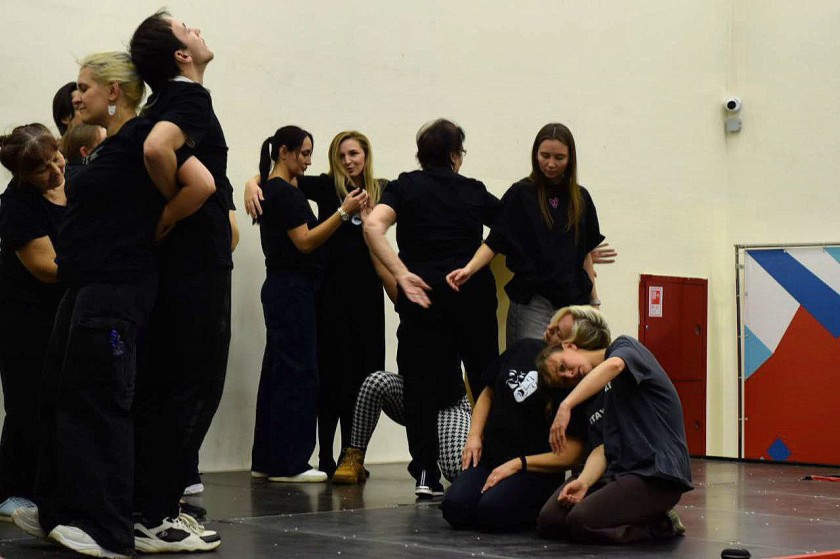 Мастер-класс по актерскому мастерству состоялся в литературном театре «Отражение»