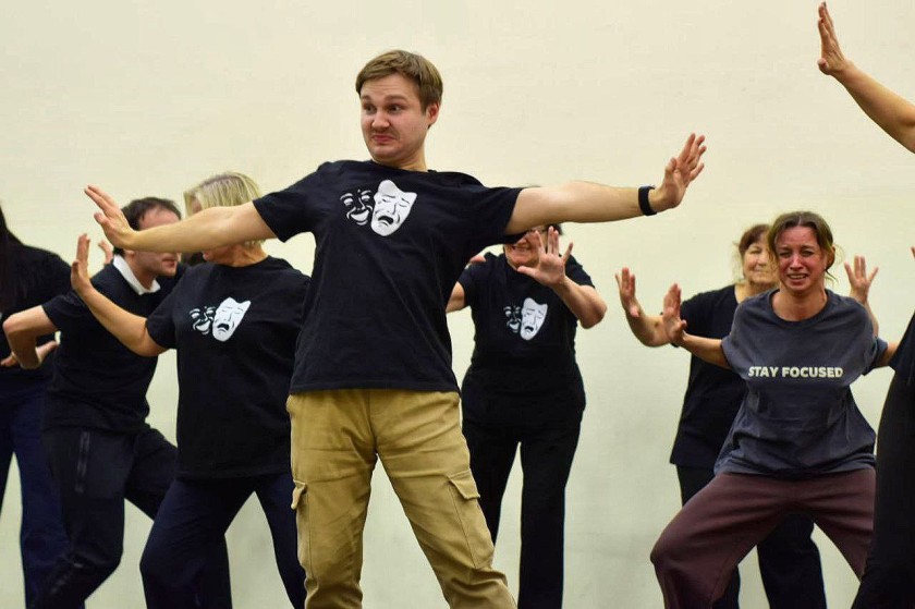 Мастер-класс по актерскому мастерству состоялся в литературном театре «Отражение»