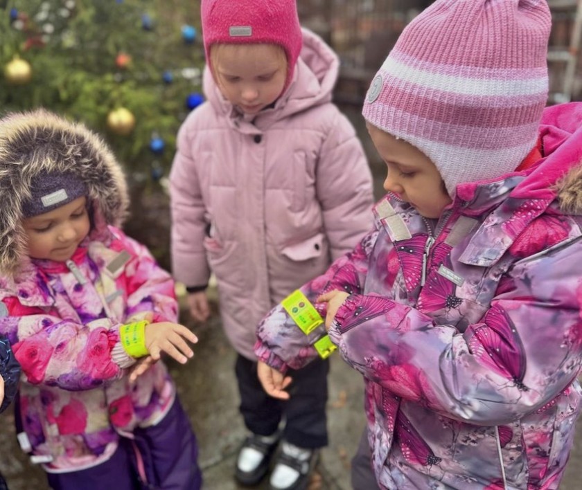 «Засветись как ёлочка!»: юные помощники украсили елку Госавтоинспекции