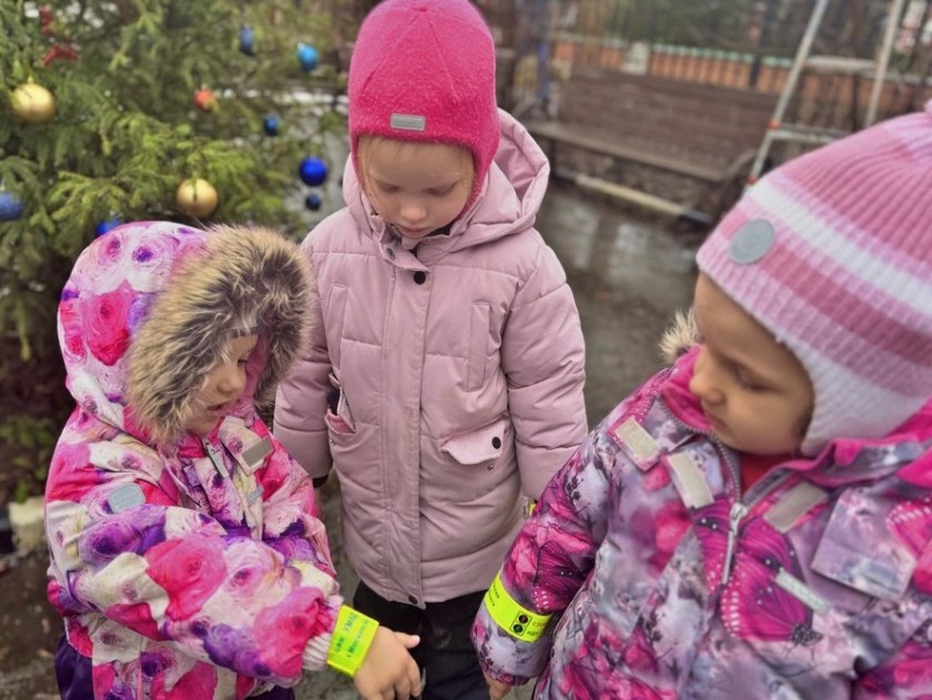 «Засветись как ёлочка!»: юные помощники украсили елку Госавтоинспекции