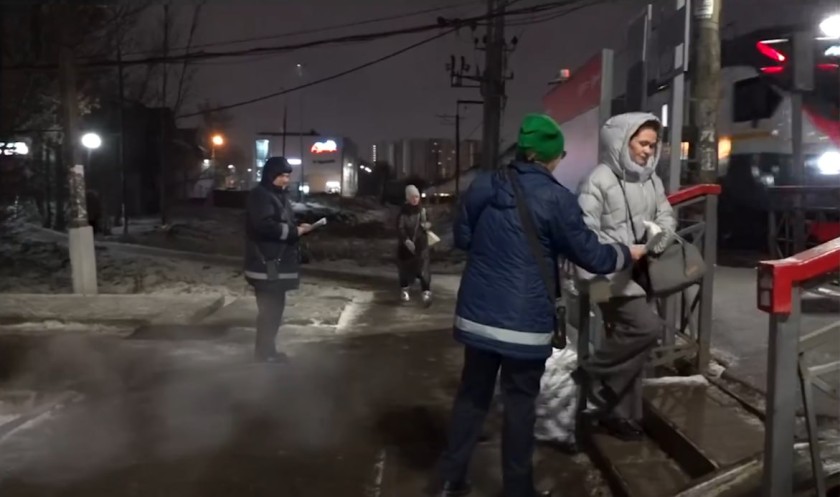 На станции МЦД «Красногорская» состоялась общеобластная акция «Сохрани себе жизнь»