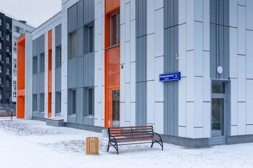 В жилом комплексе «Новая Рига» построили детско-взрослую поликлинику, рассчитанную на 150 приемов в смену