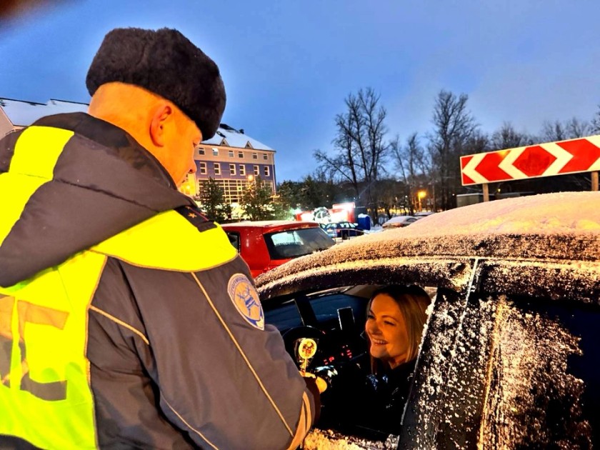 В Подмосковном Красногорске водителям напомнили, что «алкоголь искажает реальность»
