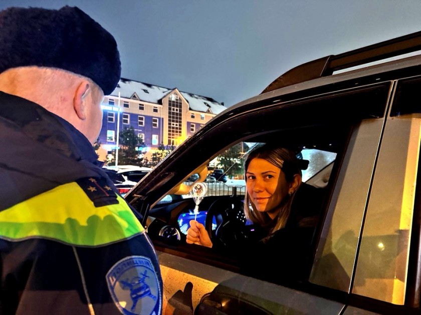 В Подмосковном Красногорске водителям напомнили, что «алкоголь искажает реальность»