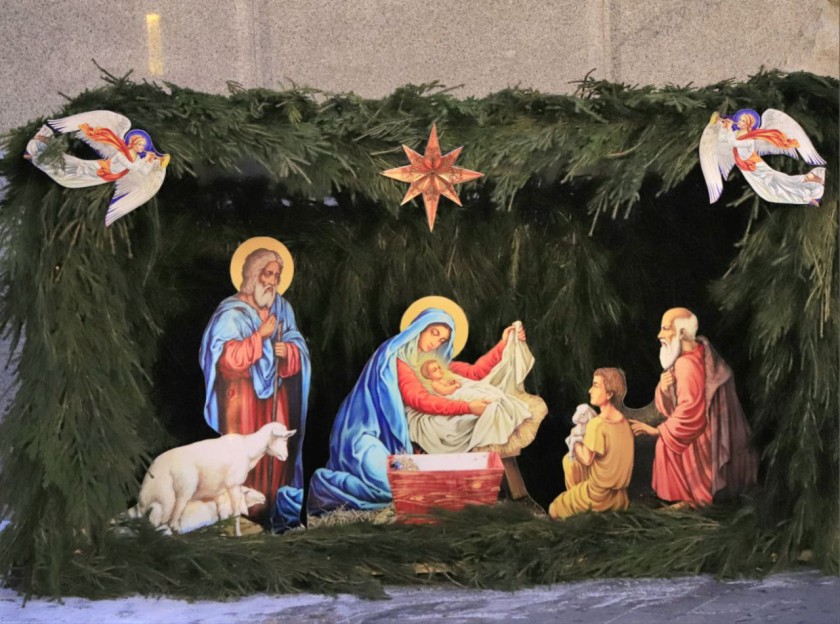 Сочельник в Красногорске: Глава городского округа Красногорск Дмитрий Владимирович Волков пожелал жителям счастливого Рождества!