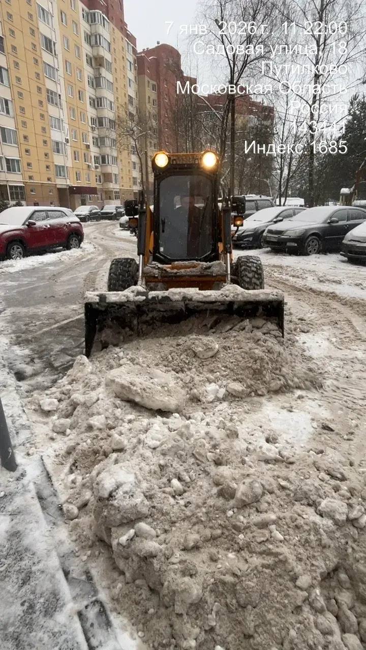 Снежным выдался январь