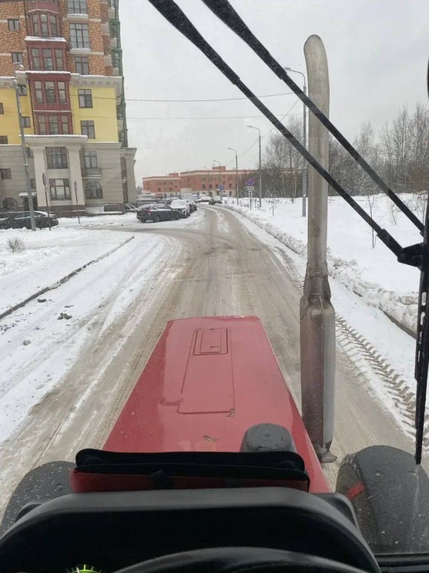 Снежным выдался январь